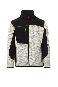 GRAU MELIERT/SCHWARZ