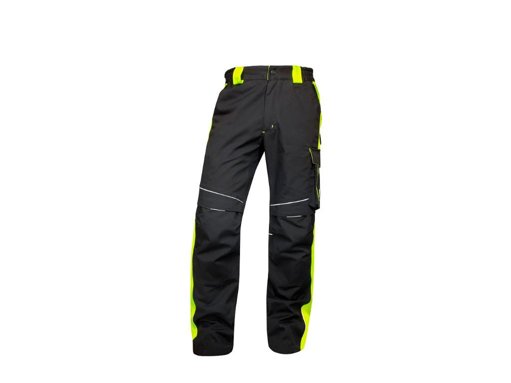 ARDON | Bundhose ®NEON schwarz-gelb verlängert