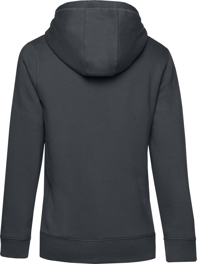 QUEEN Hooded_° | Damen Kapuzen Sweater (asphalt)