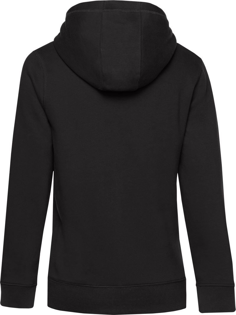 QUEEN Hooded_° | Damen Kapuzen Sweater (black pure)