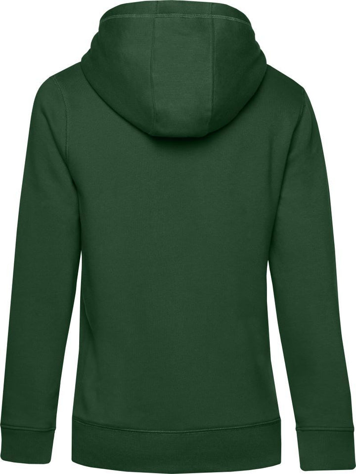 QUEEN Hooded_° | Damen Kapuzen Sweater (bottle green)