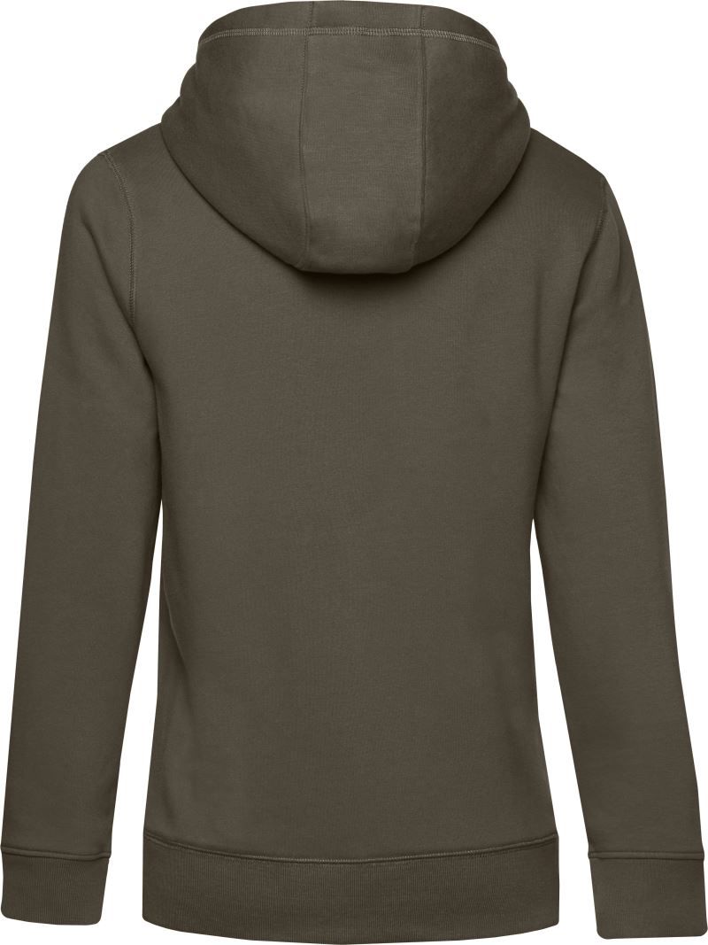 QUEEN Hooded_° | Damen Kapuzen Sweater (khaki)