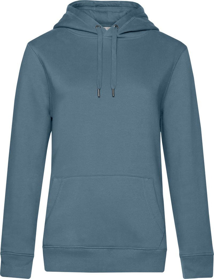 QUEEN Hooded_° | Damen Kapuzen Sweater (nordic blue)