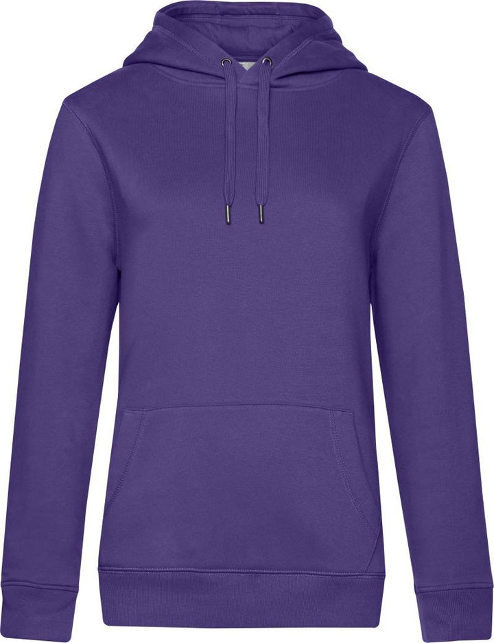 QUEEN Hooded_° | Damen Kapuzen Sweater (radiant purple)