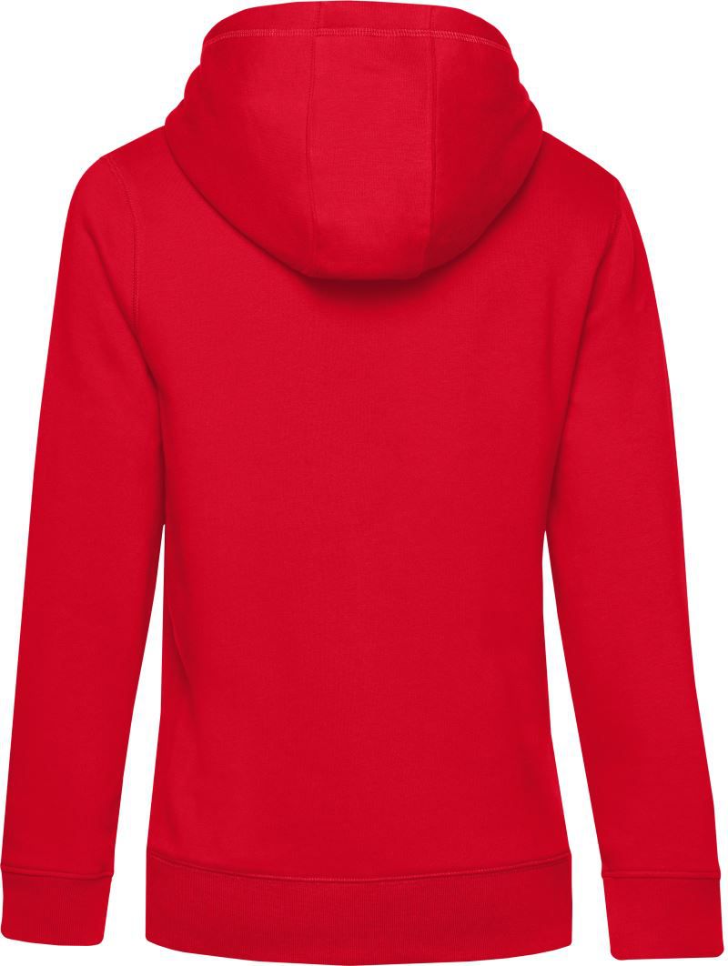 QUEEN Hooded_° | Damen Kapuzen Sweater (red)