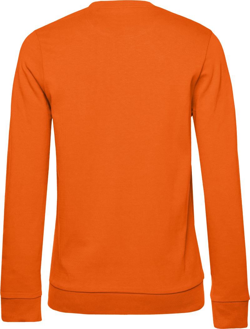 #Set In /women | Damen Sweater (pure orange)