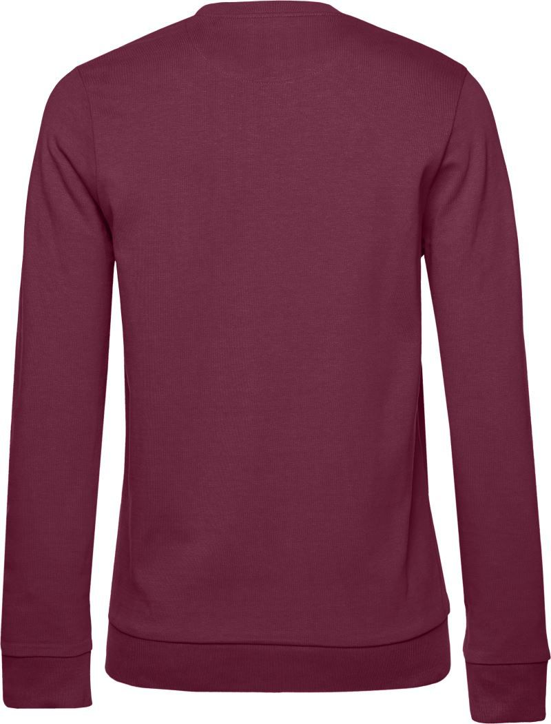 #Set In /women | Damen Sweater (wine)