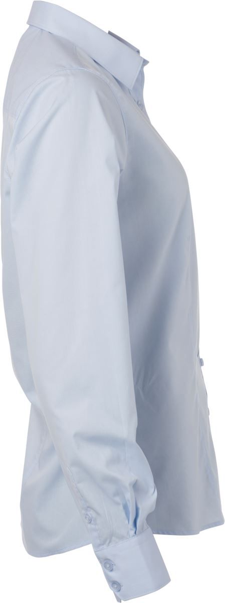 JN 677 | Popeline Bluse langarm (light blue)