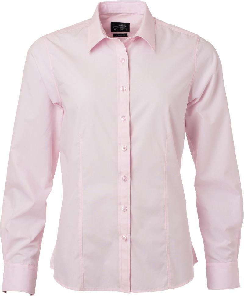 JN 677 | Popeline Bluse langarm (light pink)