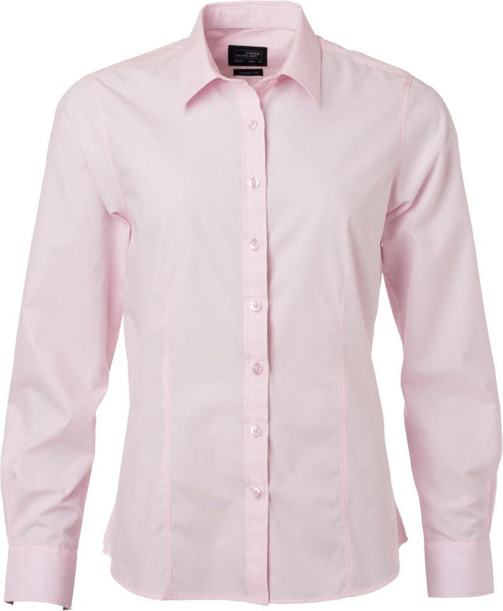 JN 677 | Popeline Bluse langarm (light pink)
