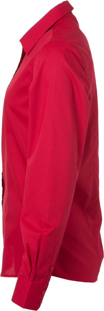 JN 677 | Popeline Bluse langarm (red)