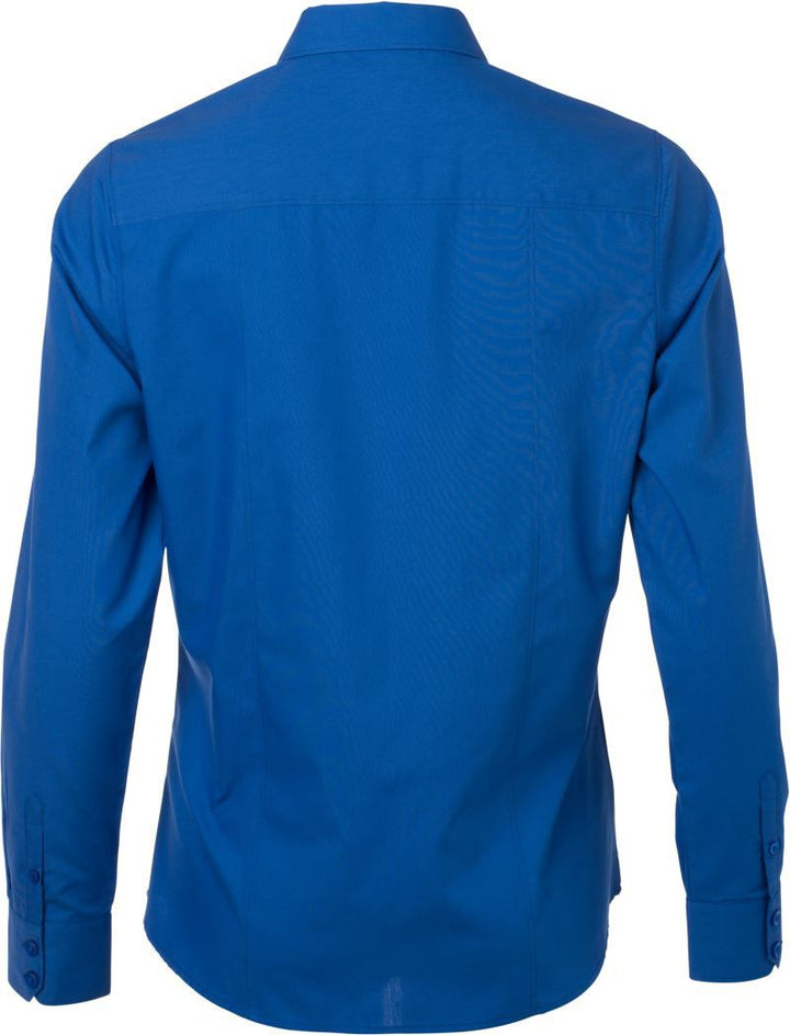 JN 677 | Popeline Bluse langarm (royal)