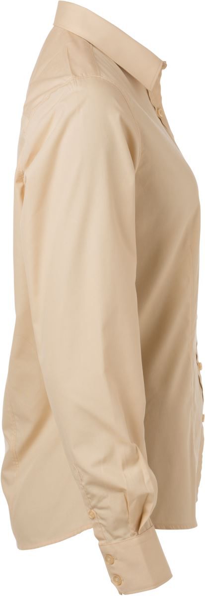 JN 677 | Popeline Bluse langarm (stone)