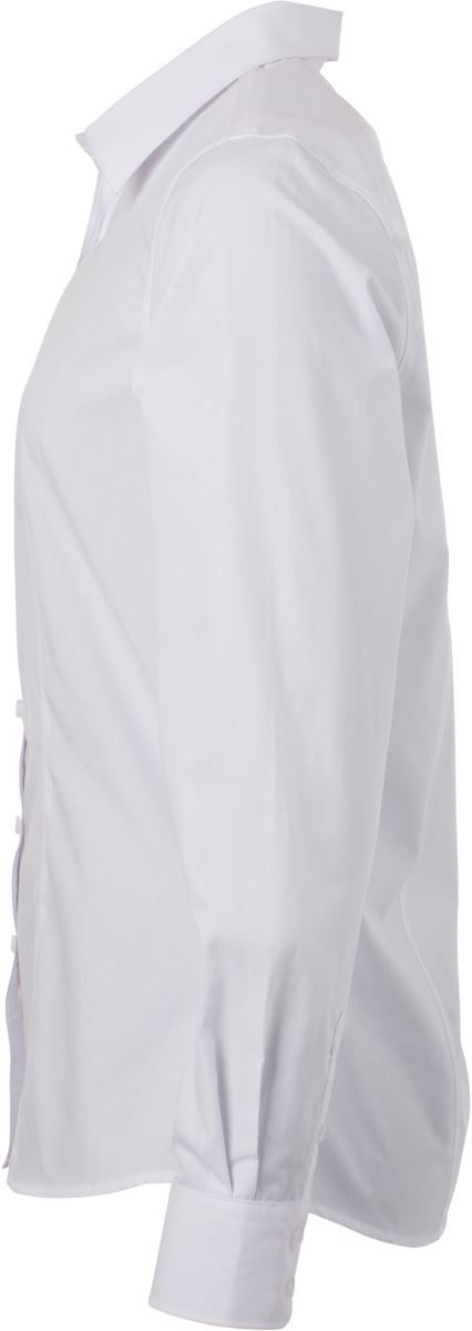 JN 677 | Popeline Bluse langarm (white)