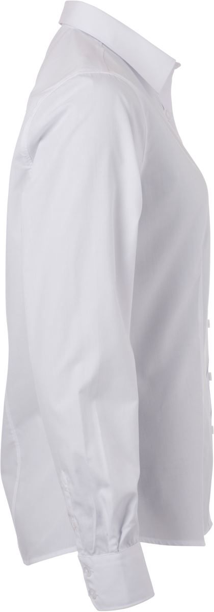 JN 677 | Popeline Bluse langarm (white)