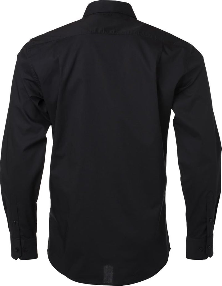JN 678 | Popeline Hemd langarm (black)