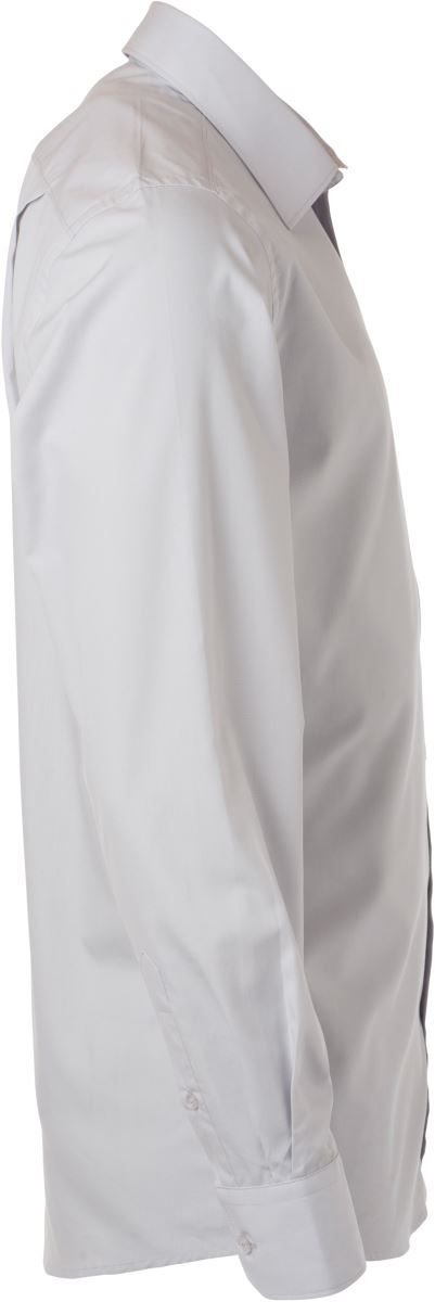 JN 678 | Popeline Hemd langarm (light grey)