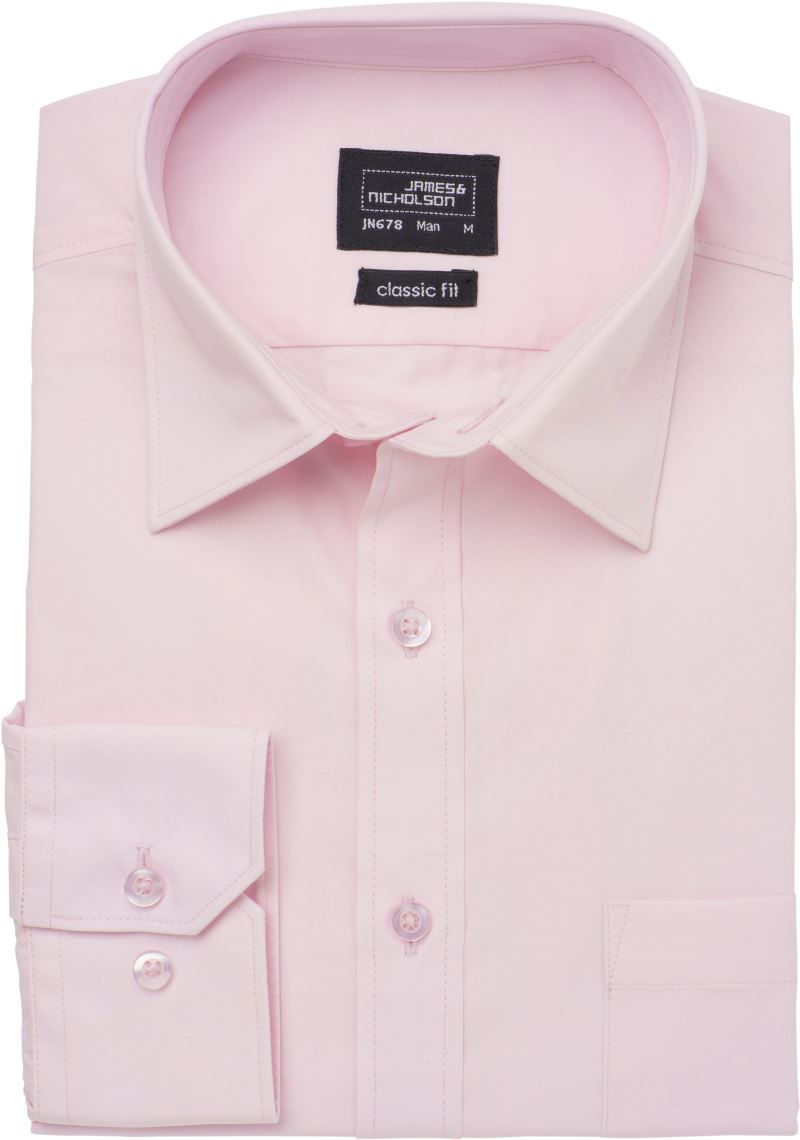 JN 678 | Popeline Hemd langarm (light pink)