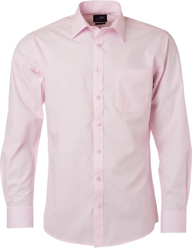 JN 678 | Popeline Hemd langarm (light pink)