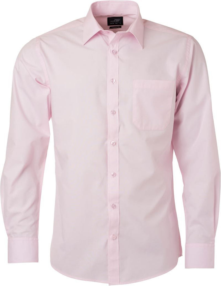 JN 678 | Popeline Hemd langarm (light pink)