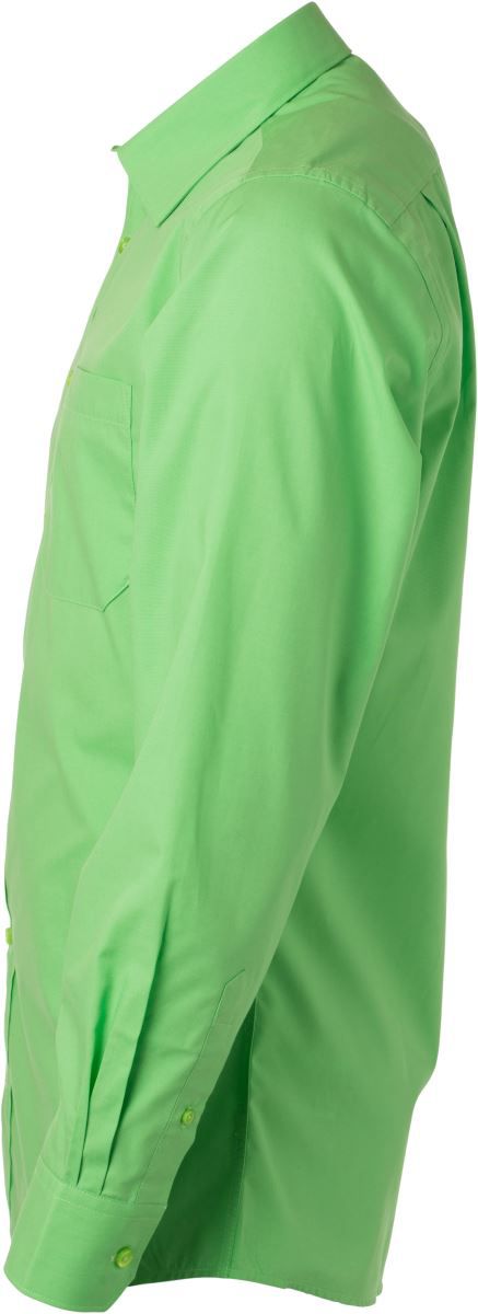 JN 678 | Popeline Hemd langarm (lime green)