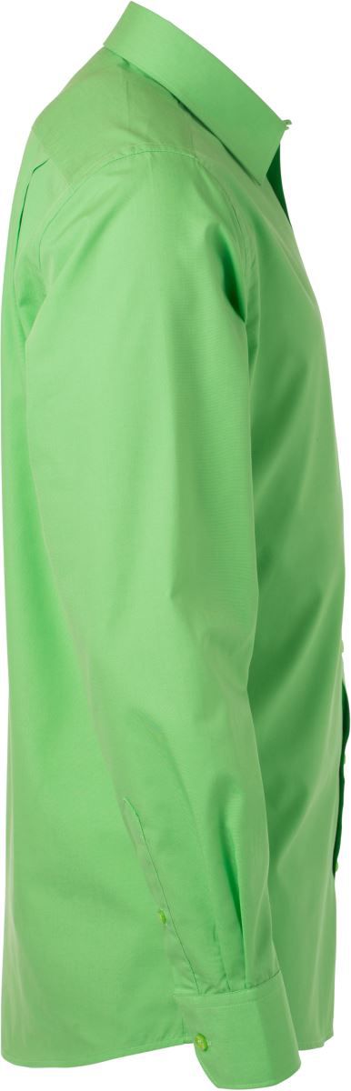 JN 678 | Popeline Hemd langarm (lime green)