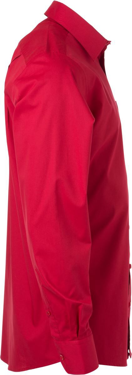 JN 678 | Popeline Hemd langarm (red)