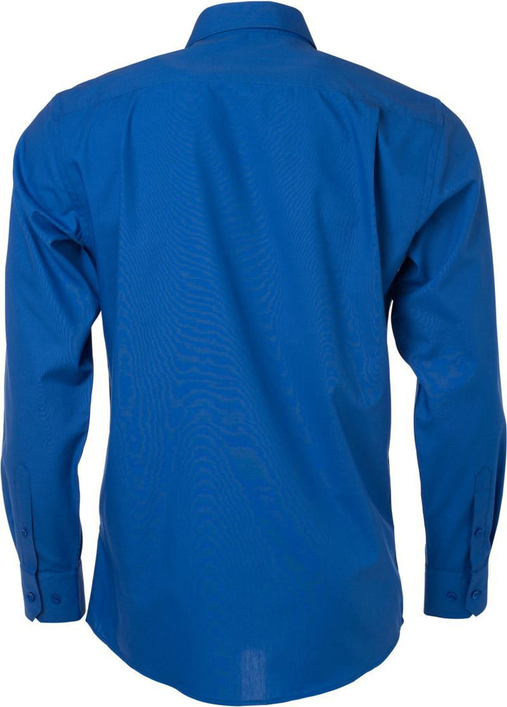 JN 678 | Popeline Hemd langarm (royal)