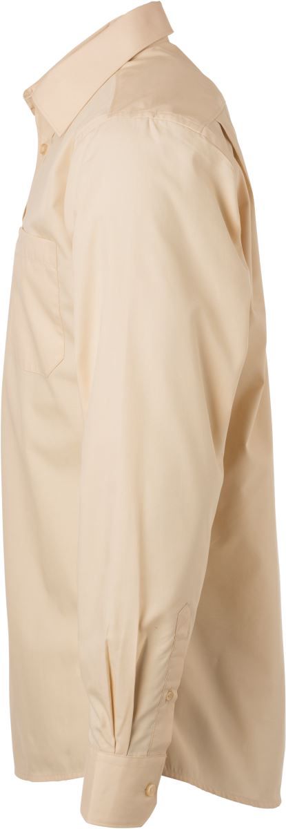 JN 678 | Popeline Hemd langarm (stone)