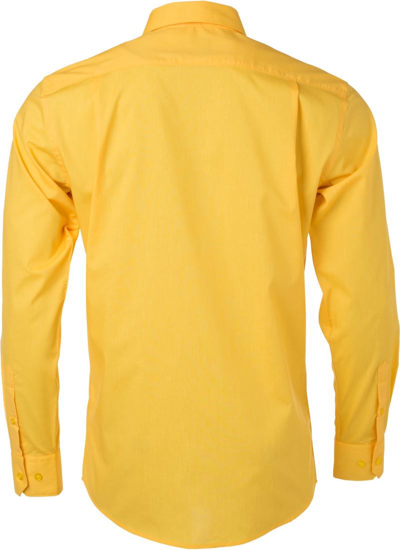 JN 678 | Popeline Hemd langarm (yellow)