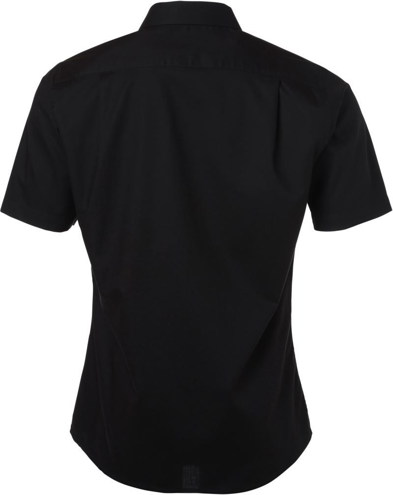 JN 684 | Micro-Twill Hemd kurzarm (black)