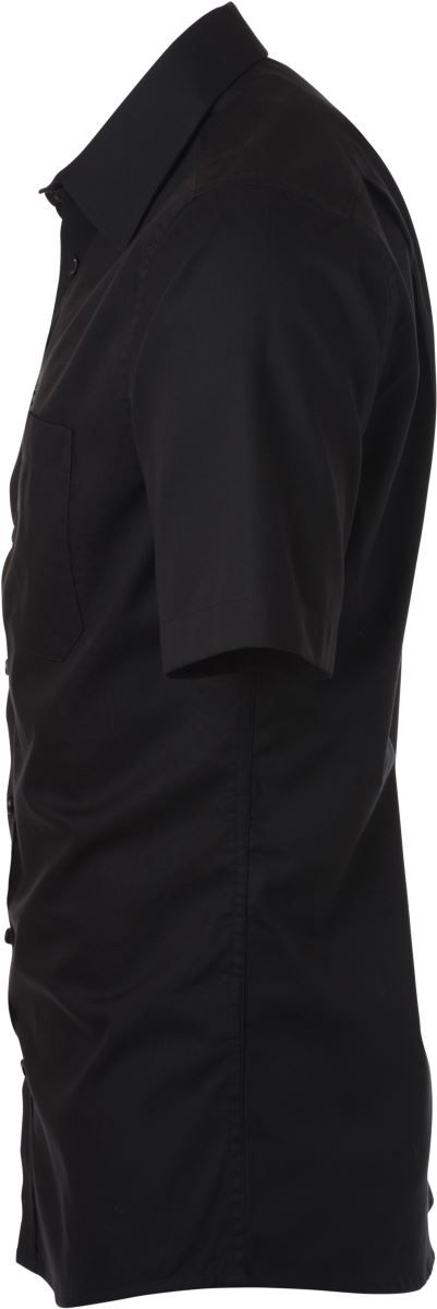 JN 684 | Micro-Twill Hemd kurzarm (black)