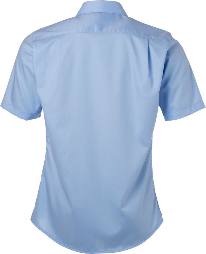 JN 684 | Micro-Twill Hemd kurzarm (light blue)
