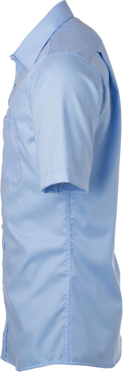 JN 684 | Micro-Twill Hemd kurzarm (light blue)