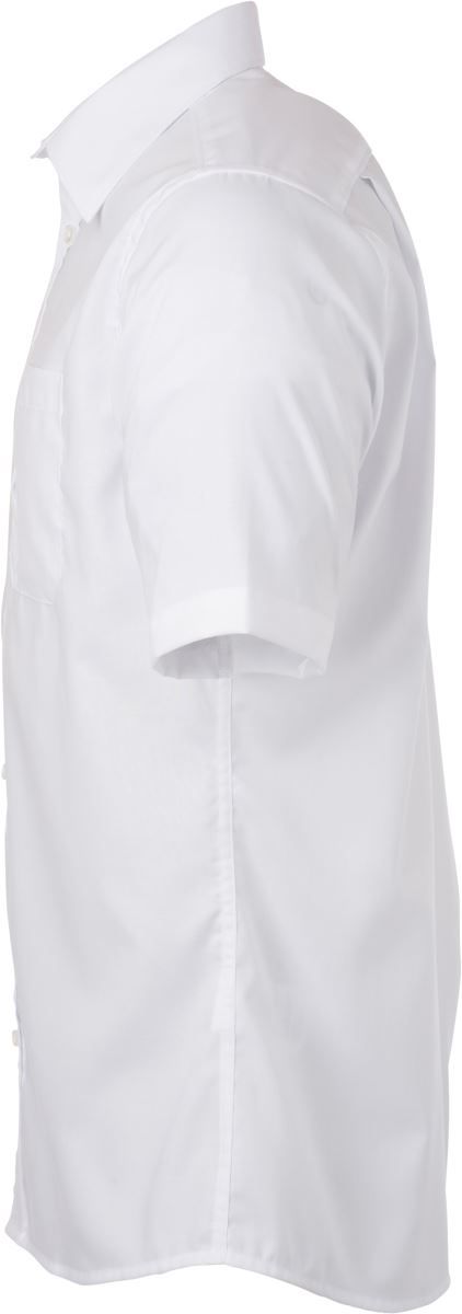 JN 684 | Micro-Twill Hemd kurzarm (white)