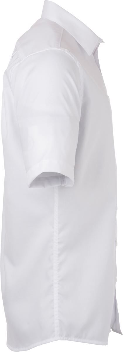 JN 684 | Micro-Twill Hemd kurzarm (white)