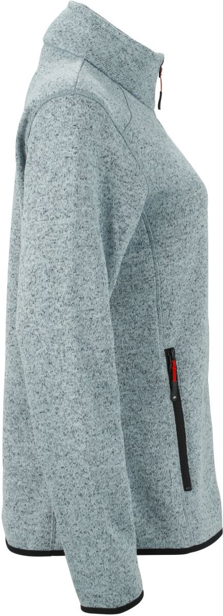 JN 761 | Damen Strickfleece Jacke (red)