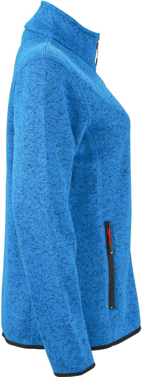 JN 761 | Damen Strickfleece Jacke (red)