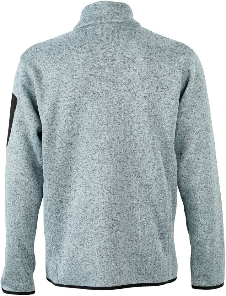 JN 762 | Herren Strickfleece Jacke (red)