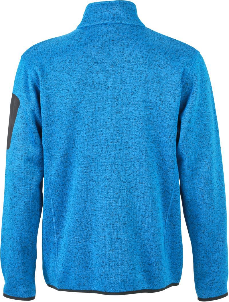 JN 762 | Herren Strickfleece Jacke (red)