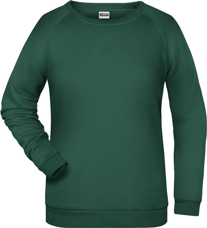 JN 793 | Damen Raglan Sweater (dark green)