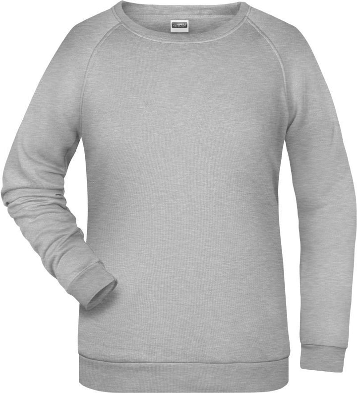 JN 793 | Damen Raglan Sweater (grey heather)