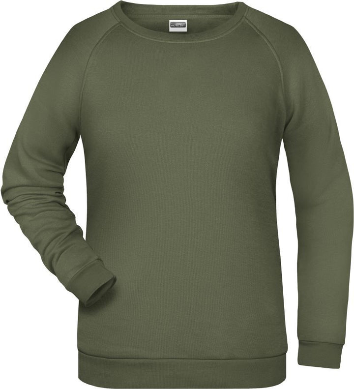 JN 793 | Damen Raglan Sweater (olive)