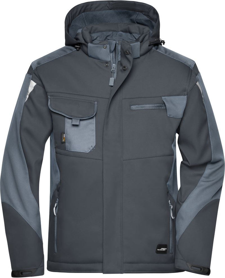 JN 824 | Workwear Winter Softshell Jacke - Strong (carbon)