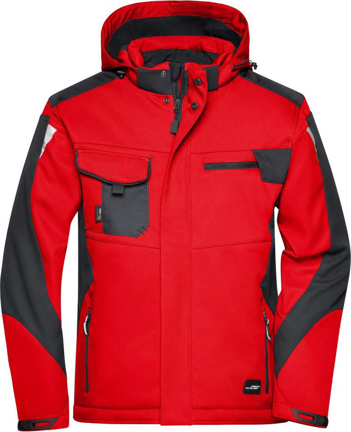 JN 824 | Workwear Winter Softshell Jacke - Strong (black)
