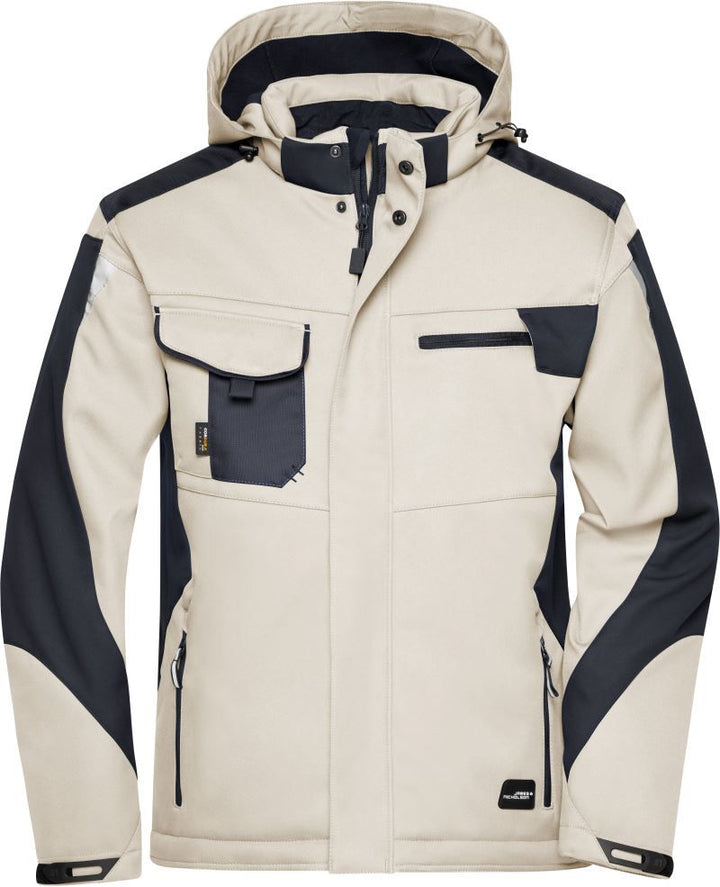 JN 824 | Workwear Winter Softshell Jacke - Strong (black)