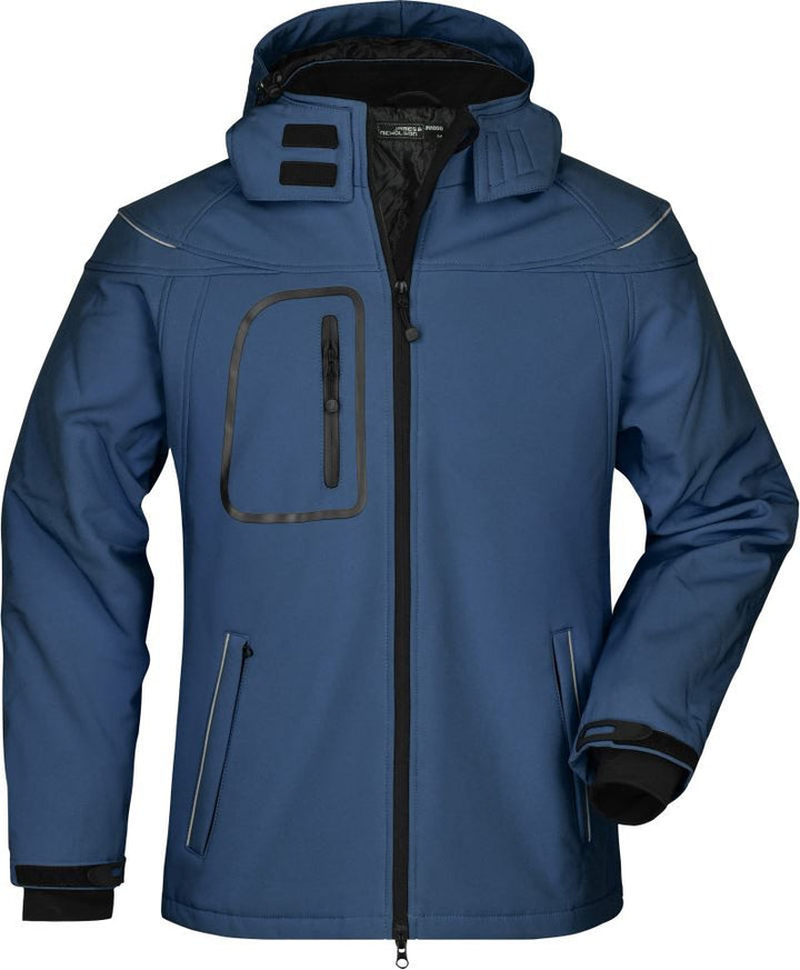JN 1000 | Herren 3-Lagen Winter Softshell Jacke (navy)