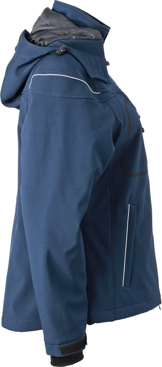 JN 1001 | Damen 3-Lagen Winter Softshell Jacke (navy)