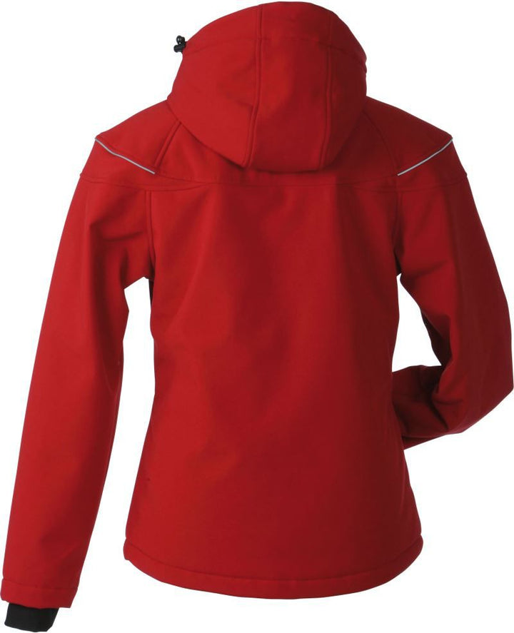 JN 1001 | Damen 3-Lagen Winter Softshell Jacke (red)