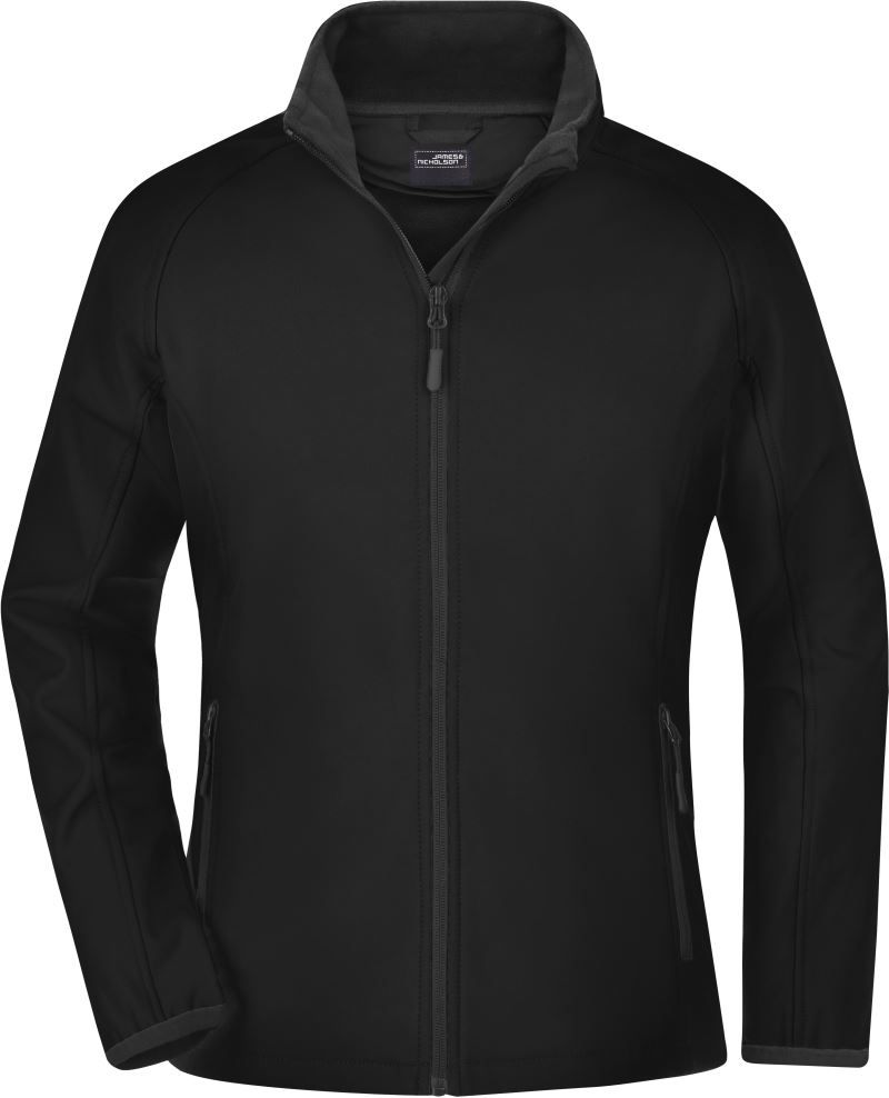 JN 1129 | Damen 2-Lagen Promo Softshell Jacke (black)